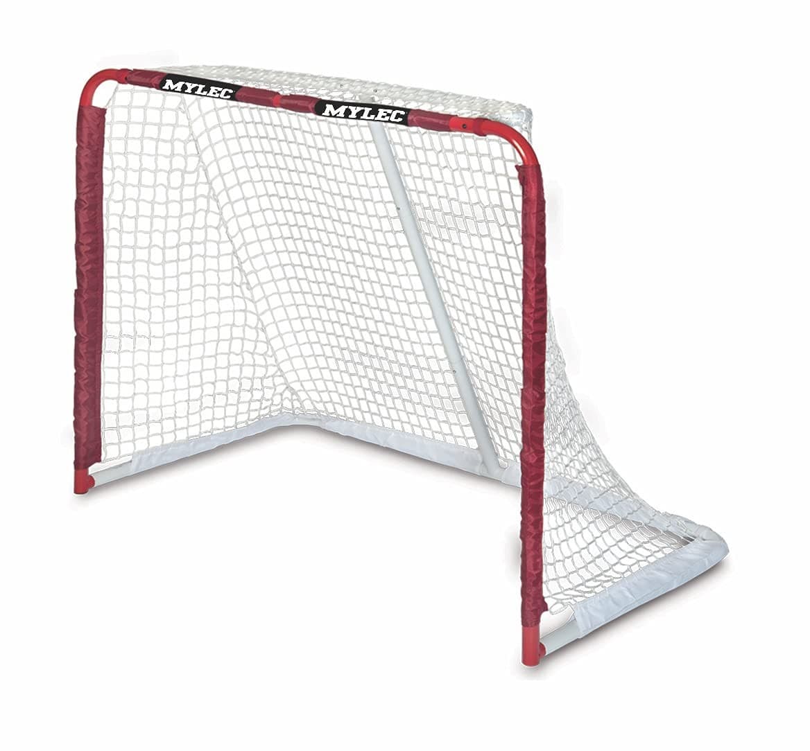 Steel Junior Hockey Goal for Indoor + Outdoor (52” x 43”), Easy Assembly, Lig...