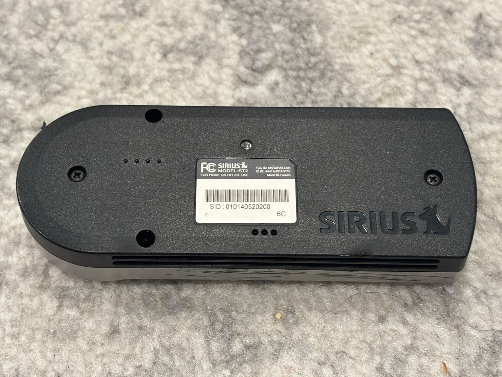 Sirius XM ST2 Starmate Home & Auto Mobile Satellite Radio Receiver No Sub 4