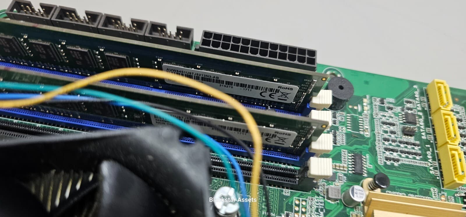 Genuine OEM NCR 1612 S500-SF Motherboard w/ RAM, CPU, IO Shield, Heatsink Tested 6