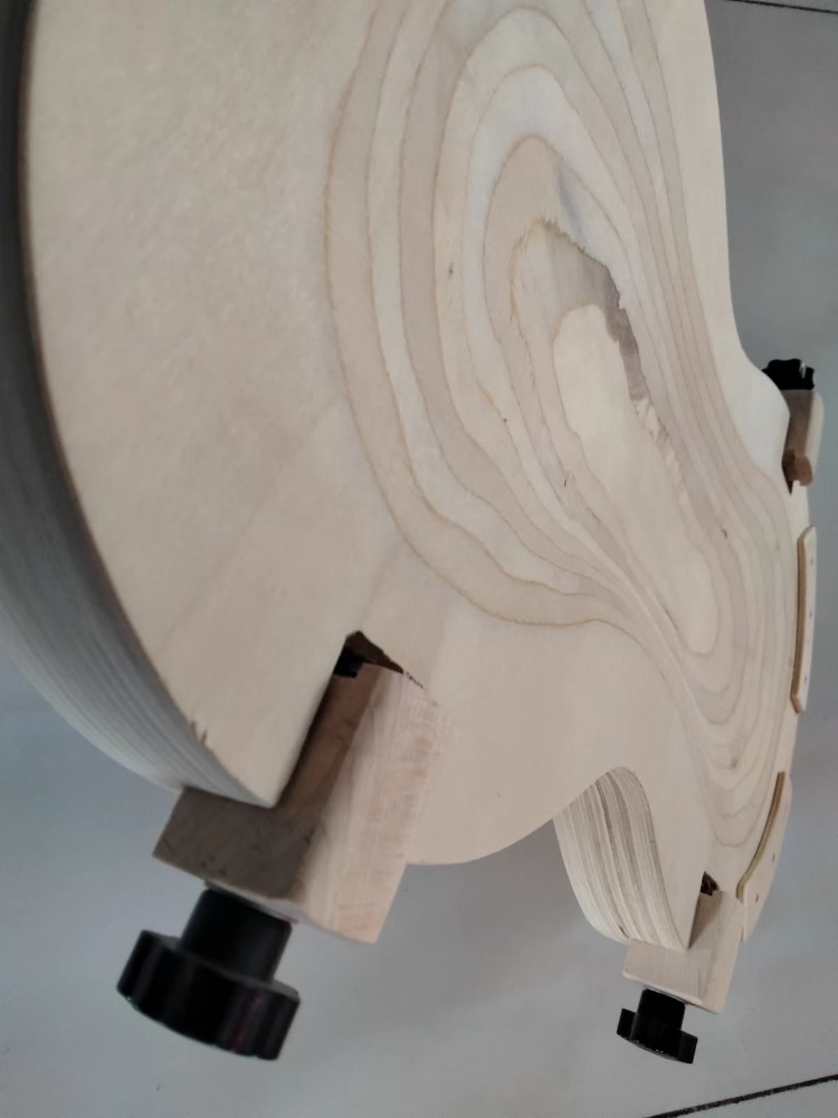 1 PC New Violin Cradle Violin Making Tool Repairing Fiddle Tool 5