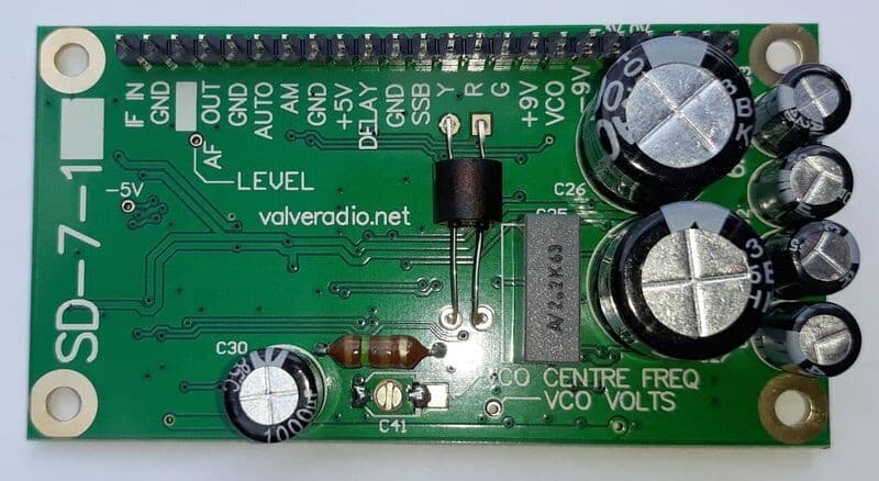 Synchronous detector SD-7 module for AM/SSB valve or communications receiver 4