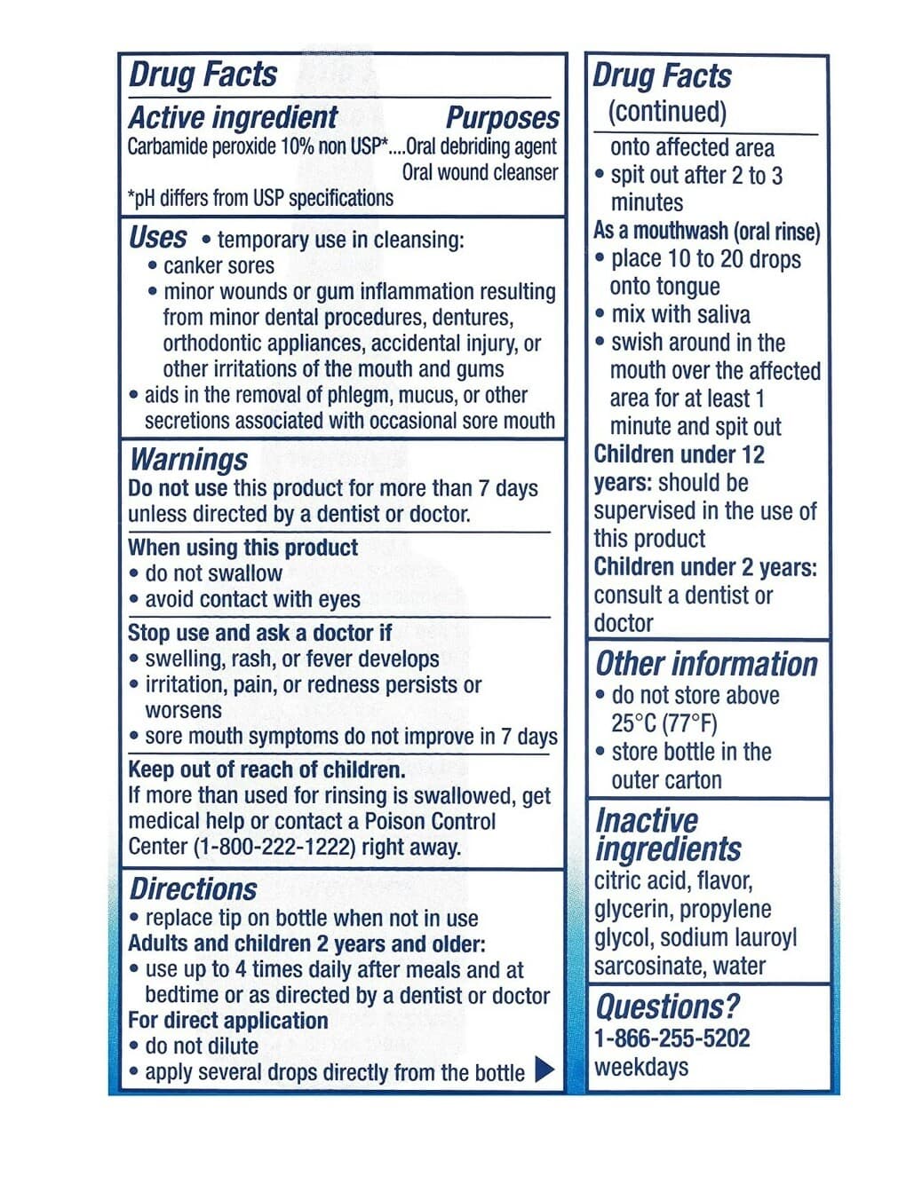 Gly-Oxide Antiseptic Oral Cleanser Liquid 0.5 oz By Gly-Oxide Exp 11/24 4