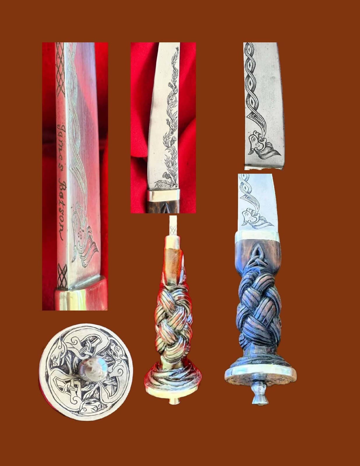 How to Make a Scottish Dirk (Knifemaking Class) 2