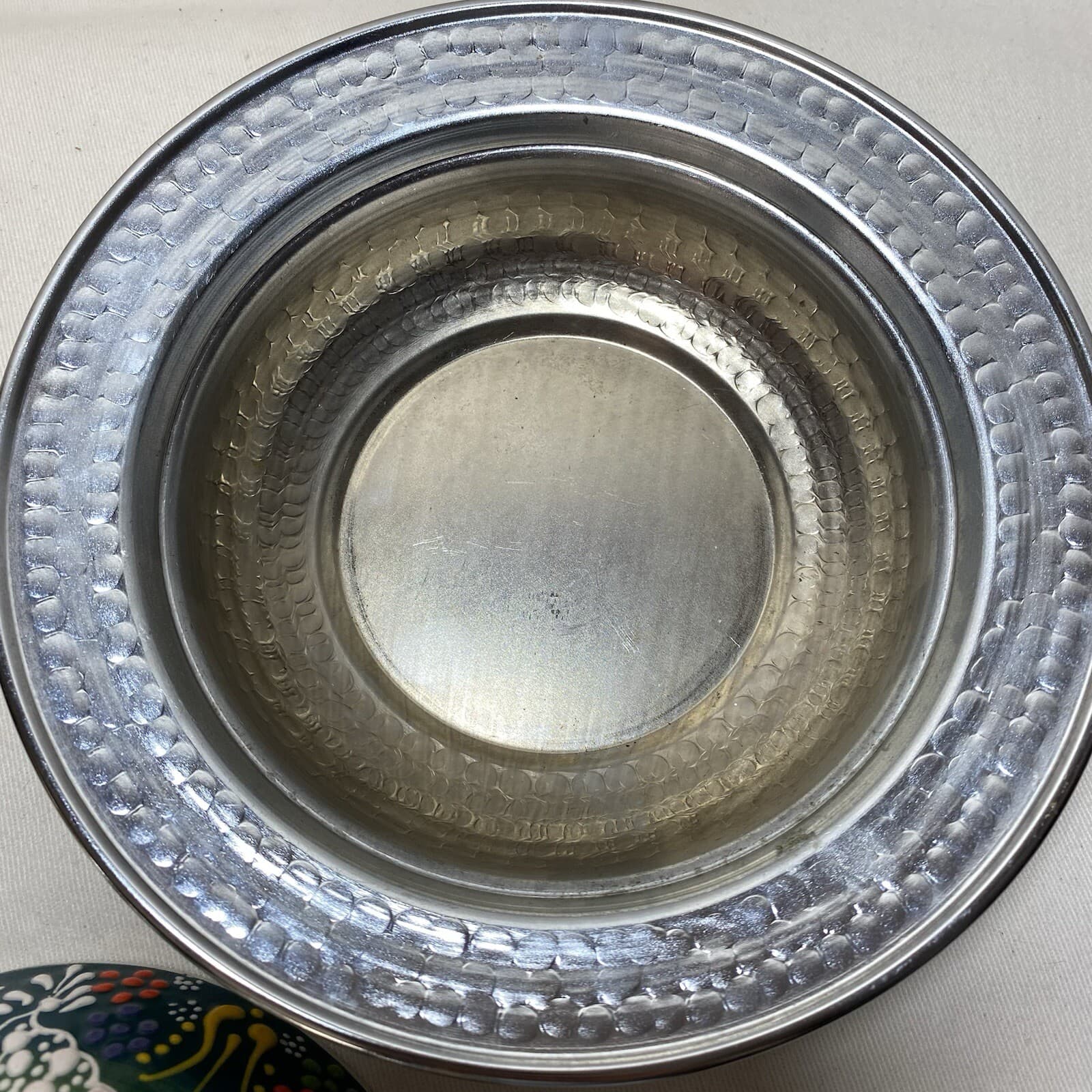 Handpainted Ceramic & Metal Candy Dish Ramadan 6