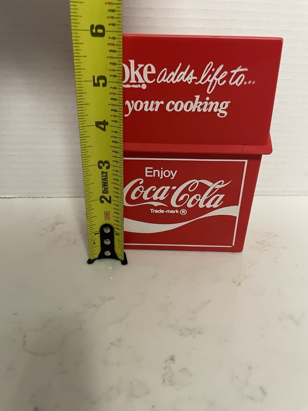 70s VTG Coke Coca Cola Recipe Box & Complete Recipe Set-New Cards Sealed 4