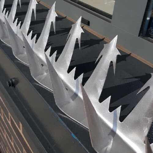 [Free Shipping] Galvanized Anti-Climb Wall Fencing Spikes Type1 (5pcs) - 1.25M 2