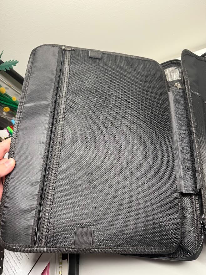 ENGPOW 5200°F Fireproof Document Bag with Lock,Upgraded Heat Insulated Fireproof 6