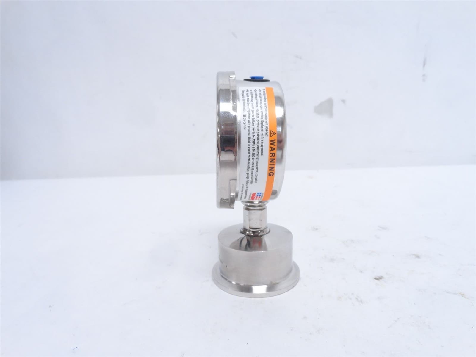 250555 New-No Box; Ashcroft 251032SL15L60 Pressure Gauge 0-60PSI; Clamp: 1-1/2" 6