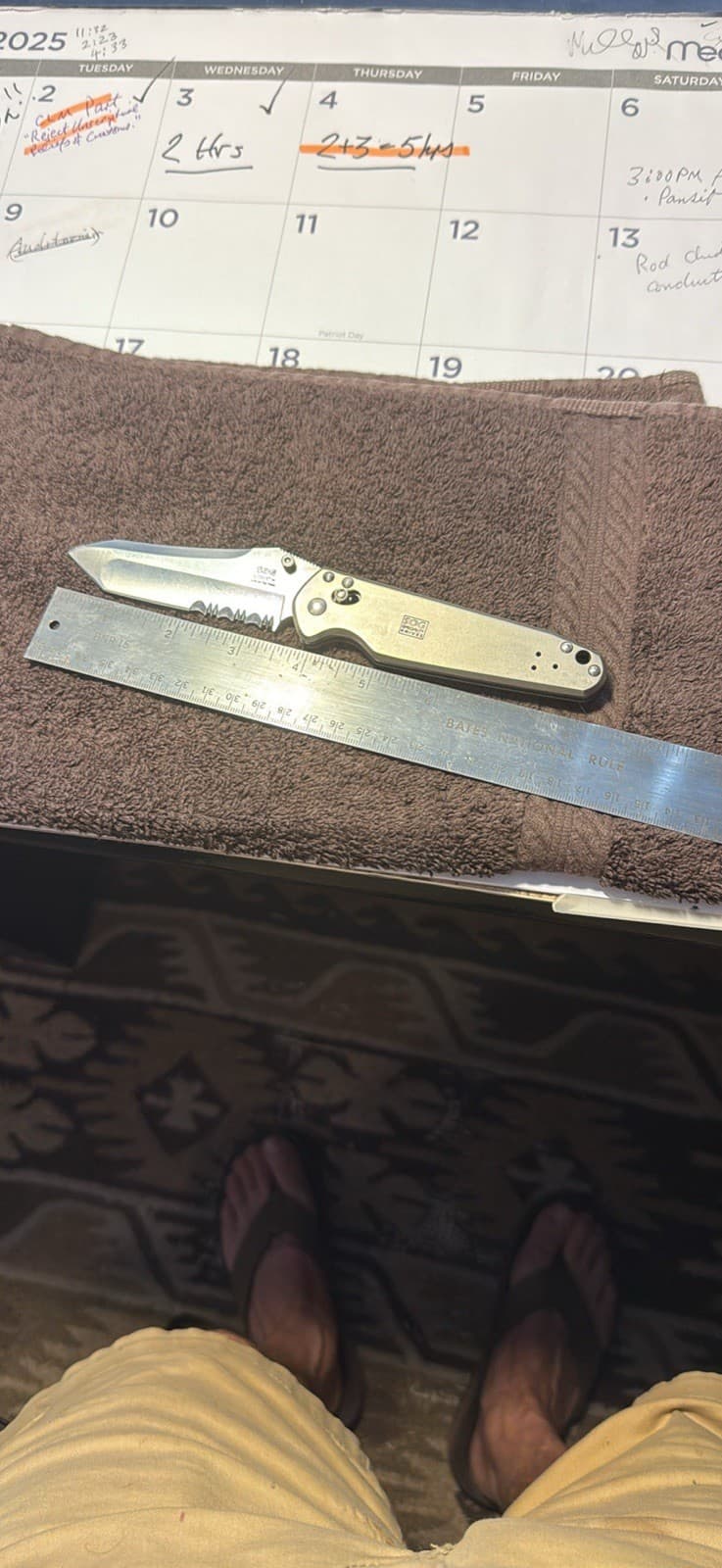 SOG Vision ATS-34 Folding Knife Titanium Steel Blade 2