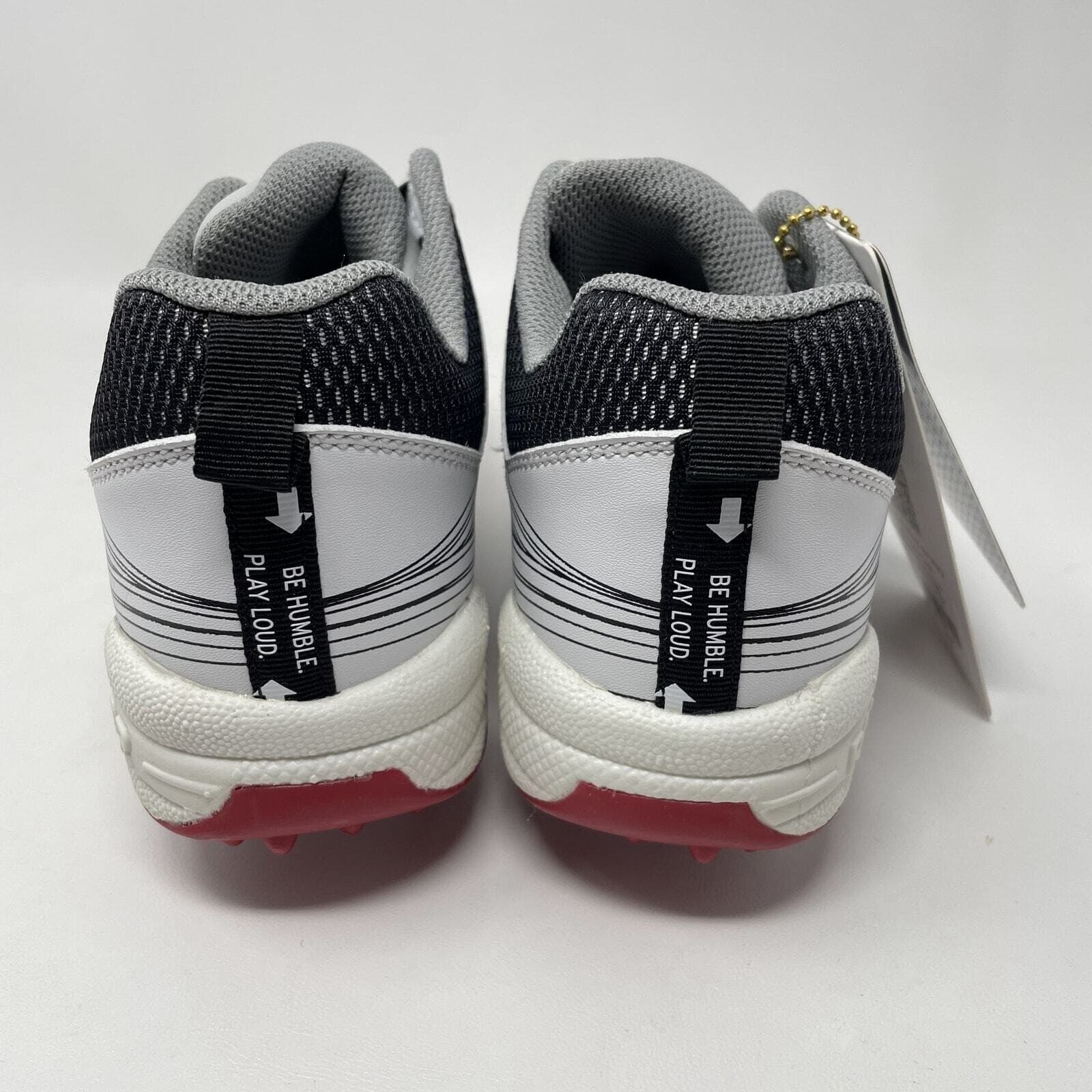 Ringor Flite Spike Softball Cleats Womens 8 White Soundwaves Shoes 5