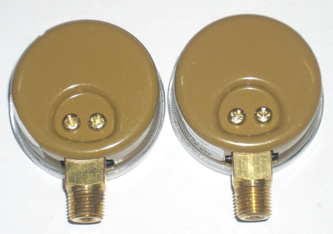 Oxygen Regulator Gauge Set for Port a Torch Tanks 1 1/2" Dia w 1/8" NPT Inlet 2