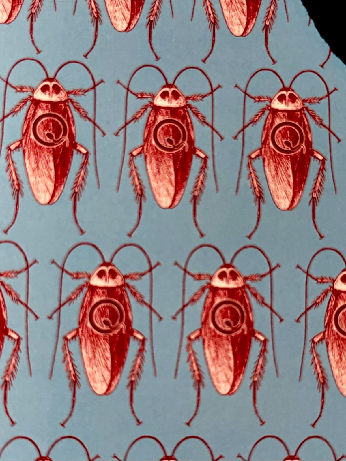 Queens Of The Stone Age 2003 Concert Poster EMEK Print Fort Worth TX Cockroach 4