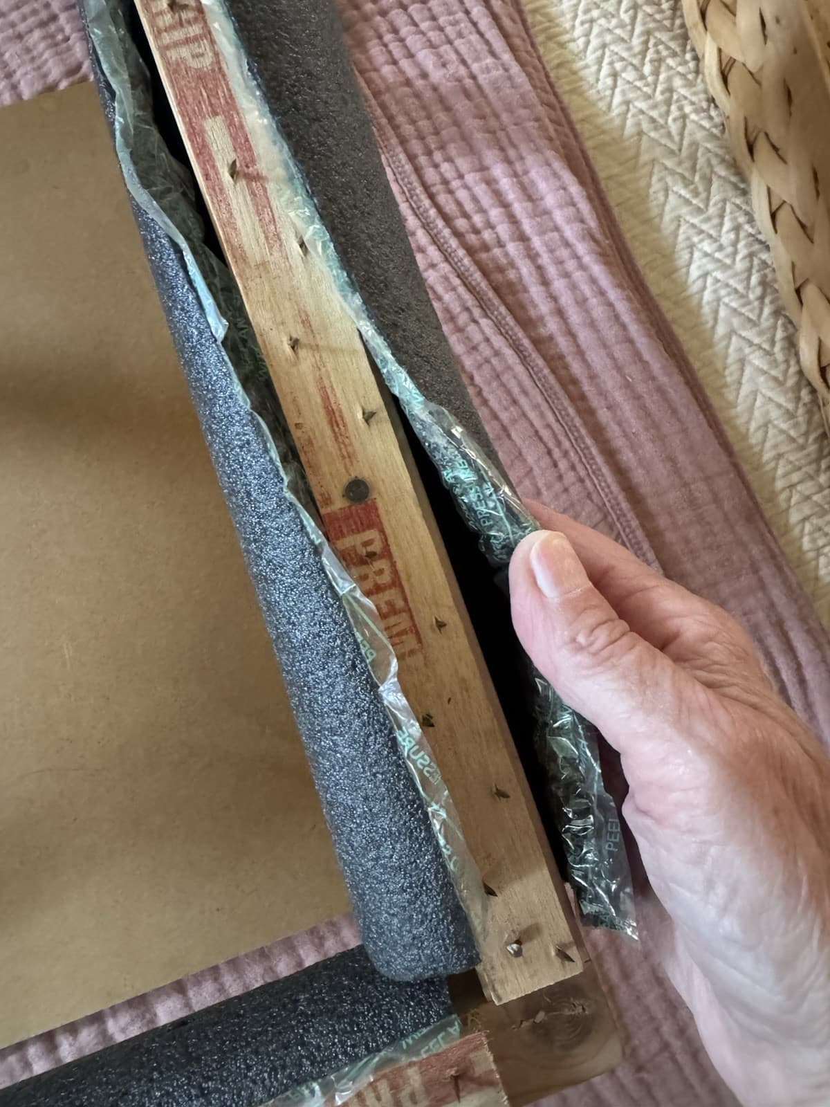 Rug Hooking Frame Punch Needle Gripper Strip for Cross Stitch 3