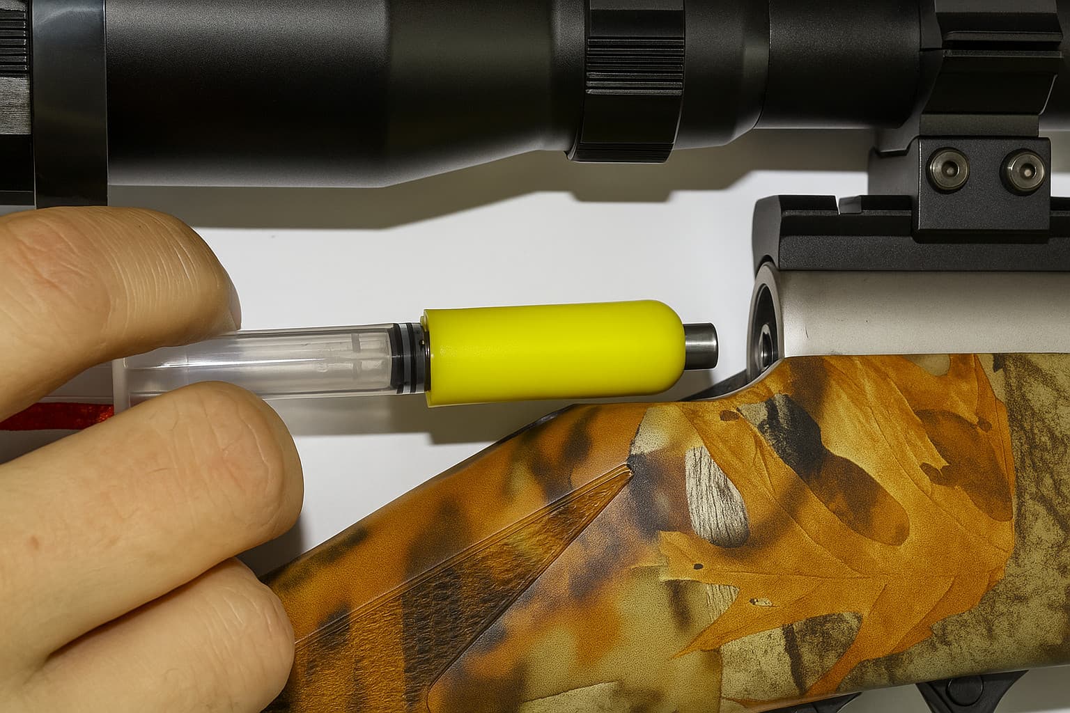 Inline Muzzleloader -- Syringe Style -- 209 Primer Capper Injector -- Clear 2