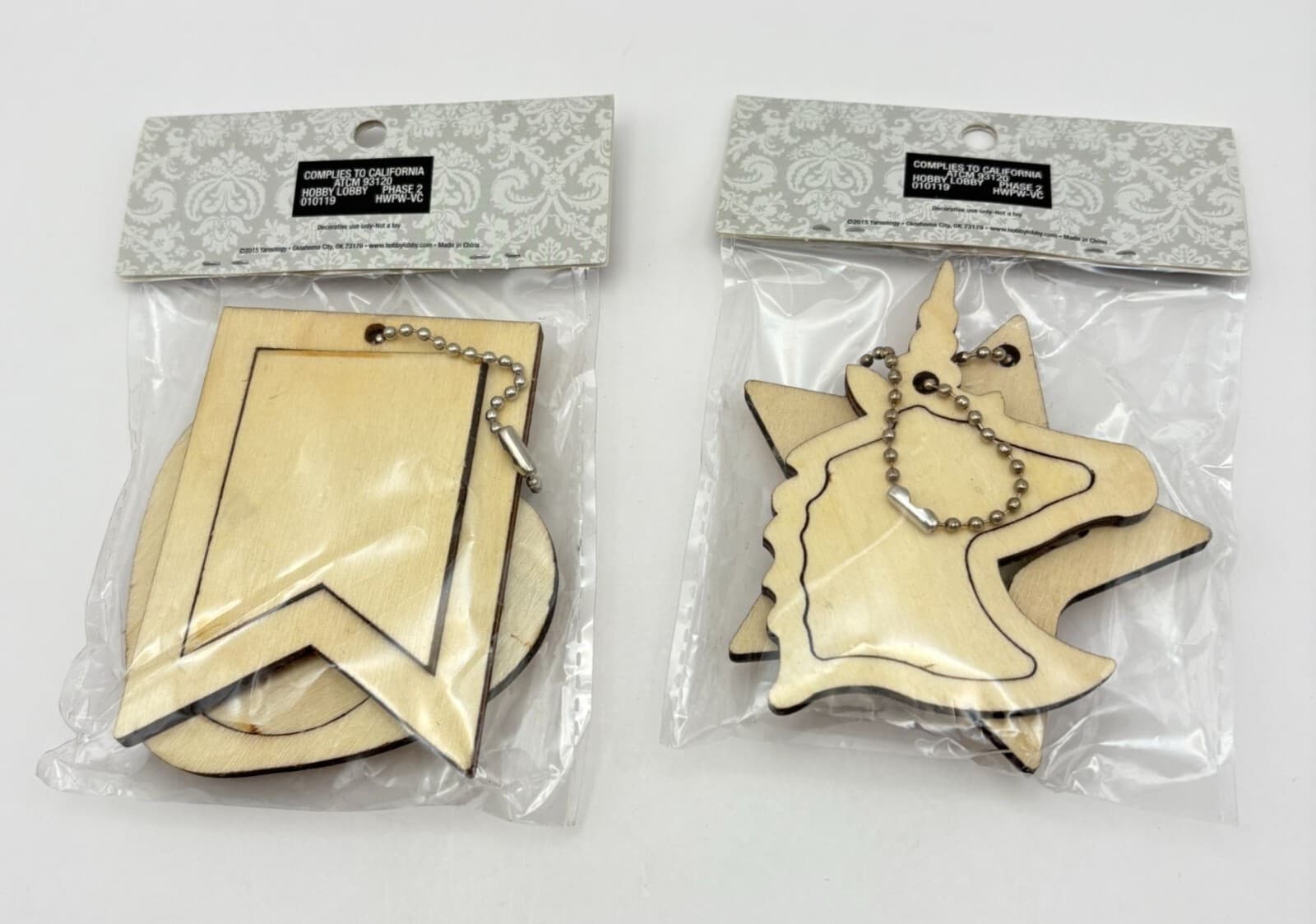 Small Wood Embroidery Frames Yarnology Lot of 4 Unicorn Heart Stars Banner NIP 2