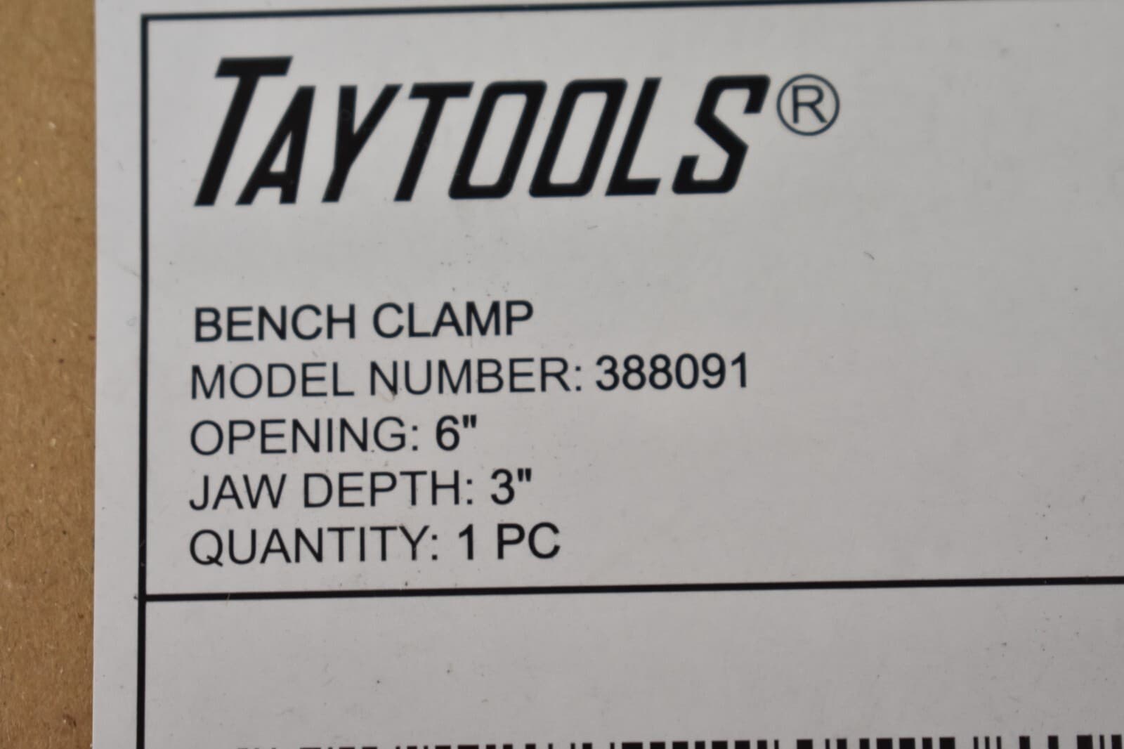 TayTools Quick Adjust Vertical Workbench Surface Hold Down Clamp Fits 3/4" Hole 3