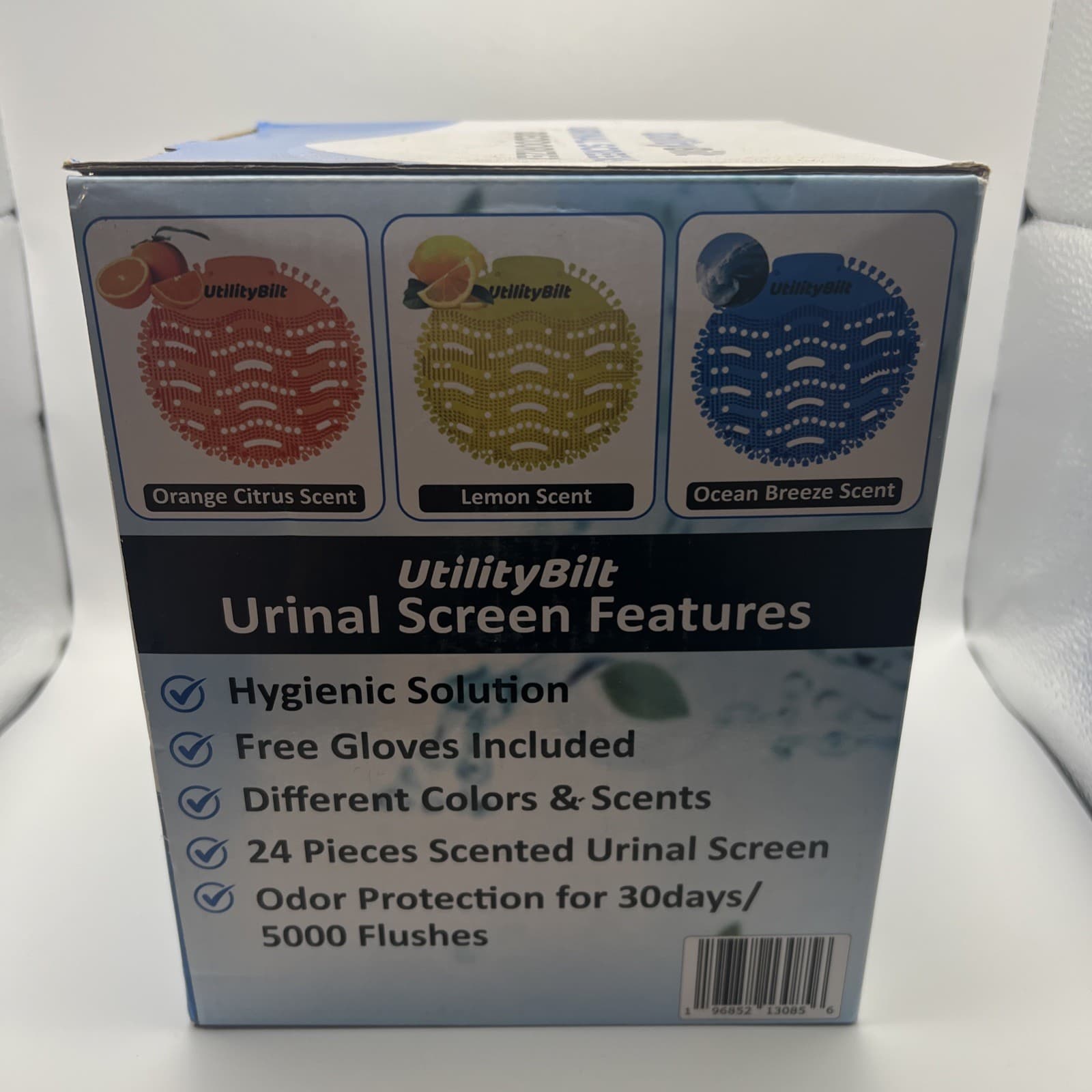 Utilitybilt Urinal Screens Deodorizer 24 Pack. Odor Protection For 30 Days/ 5000 2