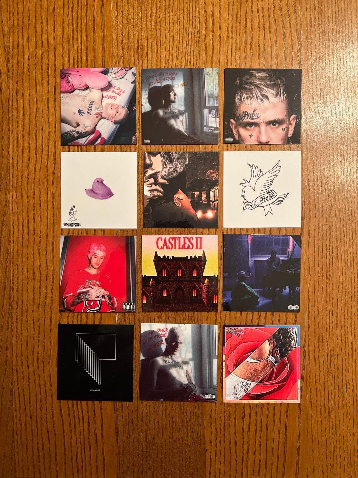 Lil Peep fridge magnets 2