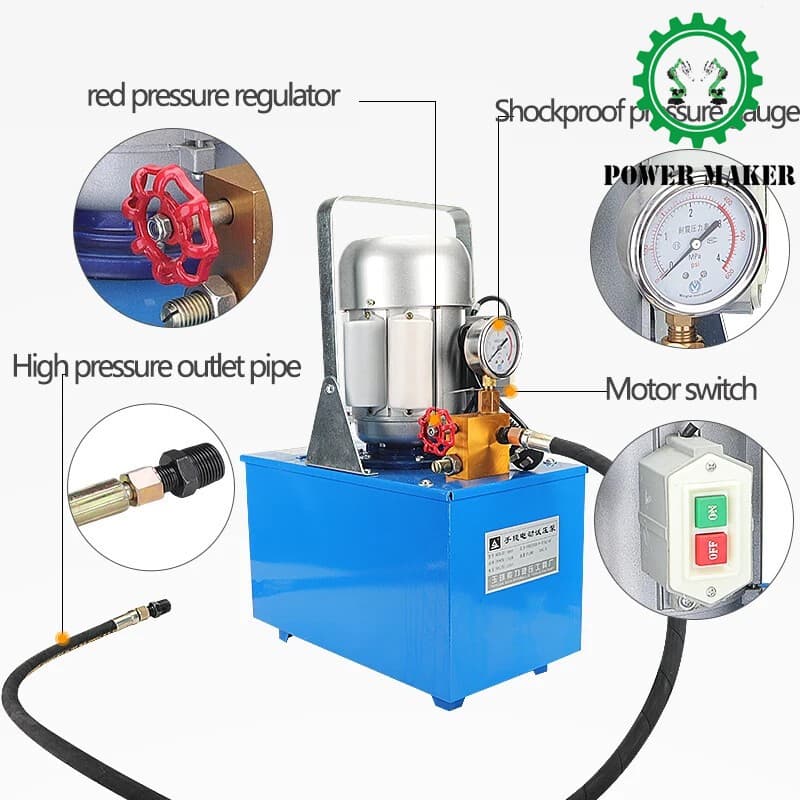 3DSY25 Pressure Pump Test Pump Portable Electric Pressure Test Pump 3