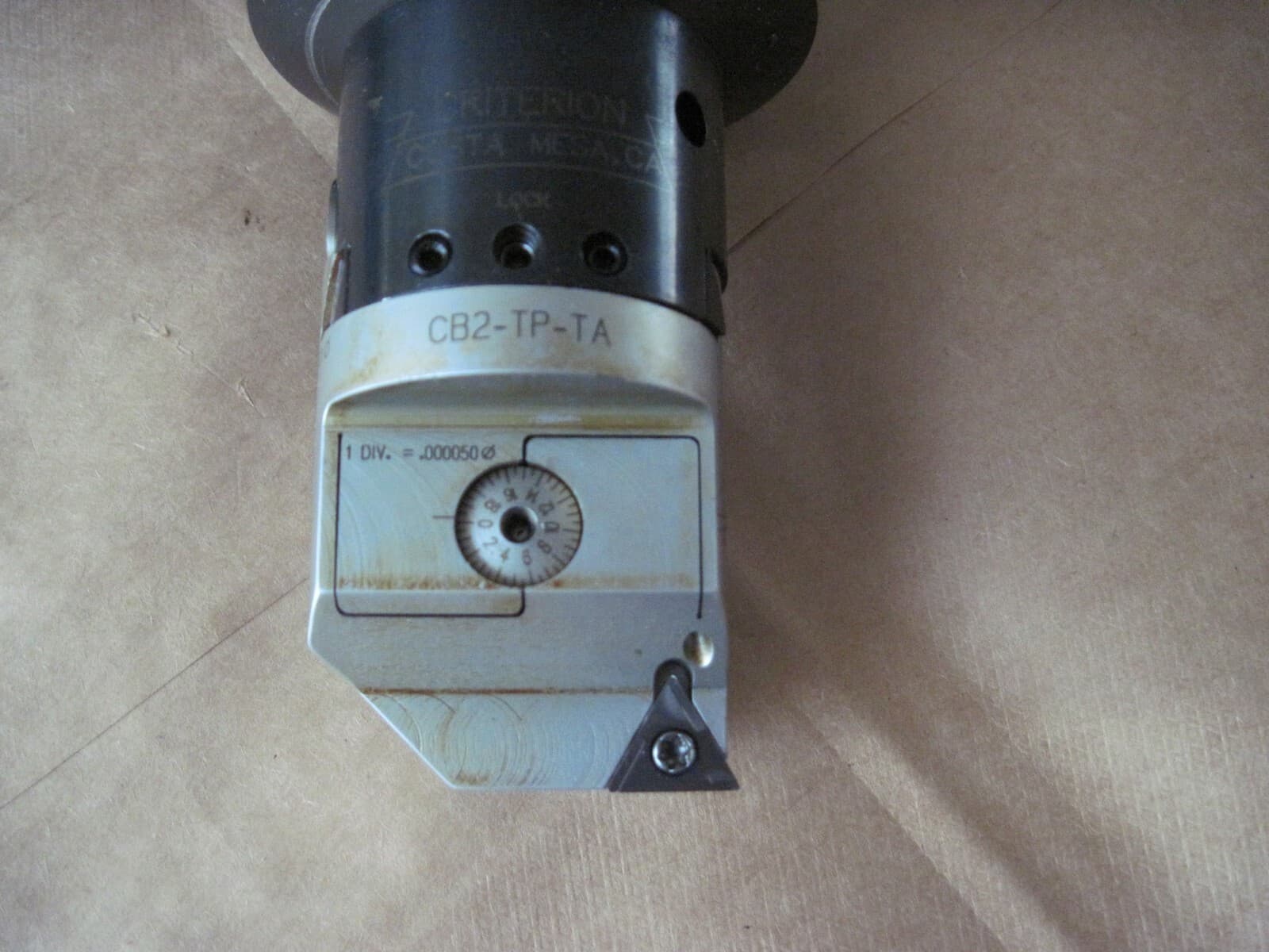 Criterion CB2-TP-TA Boring Head / CB3-IR2 Reducer / CB3-CV40 Holder Mount 2