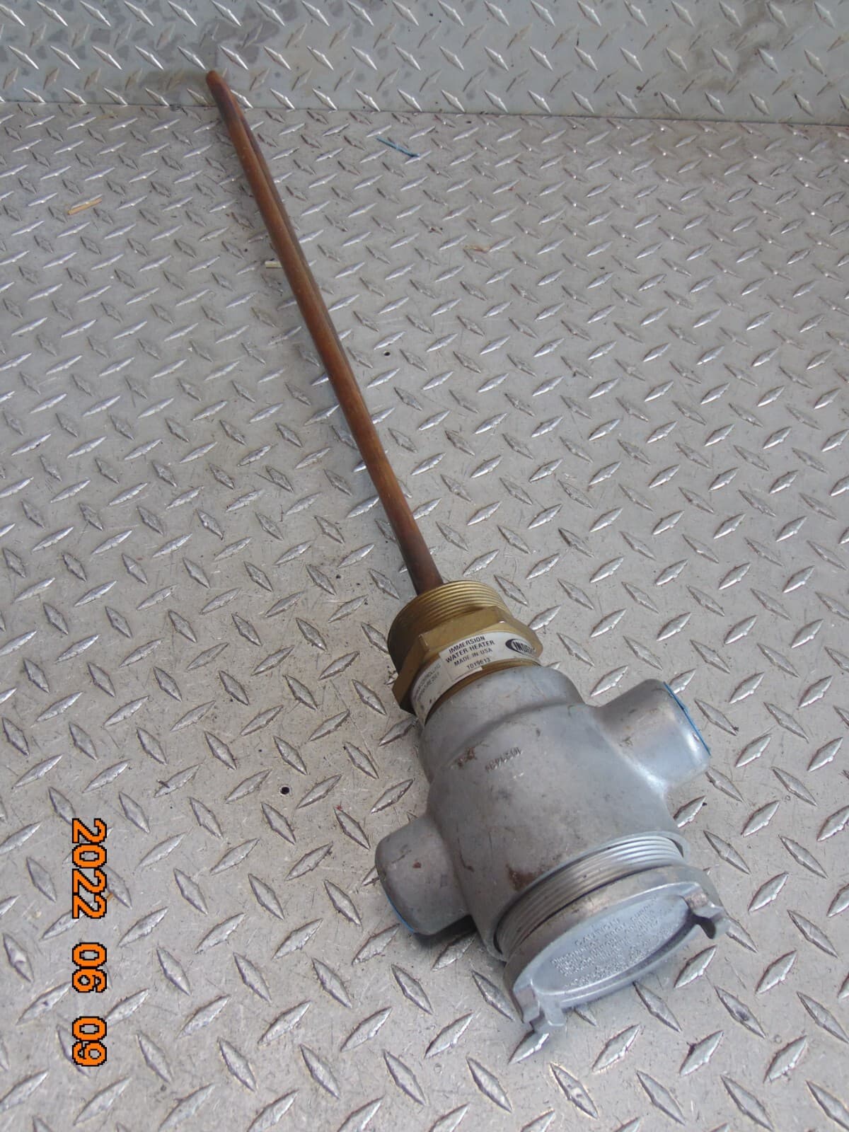 INDEECO 7131ZT229331 IMMERSION WATER HEATER 3000W 480V 1-PHASE