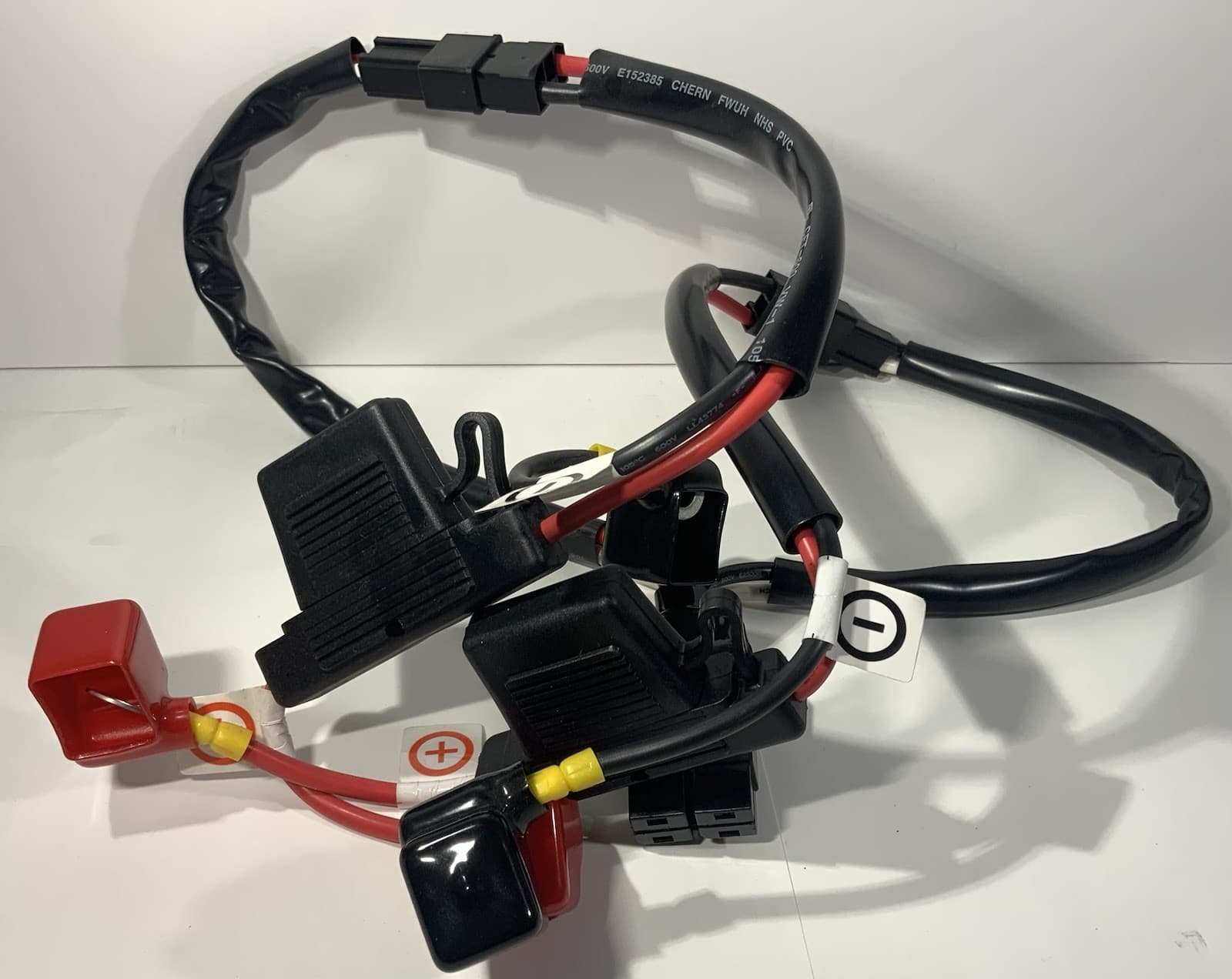 Electric Wheelchair Power Cable - Tested - Connects 2 Batteries To DLX-PM50A