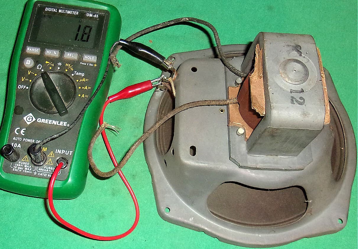 Philco K-12 Dynamic Speaker 8-Inch (3.275K ohm Field) Clean! Working! 2