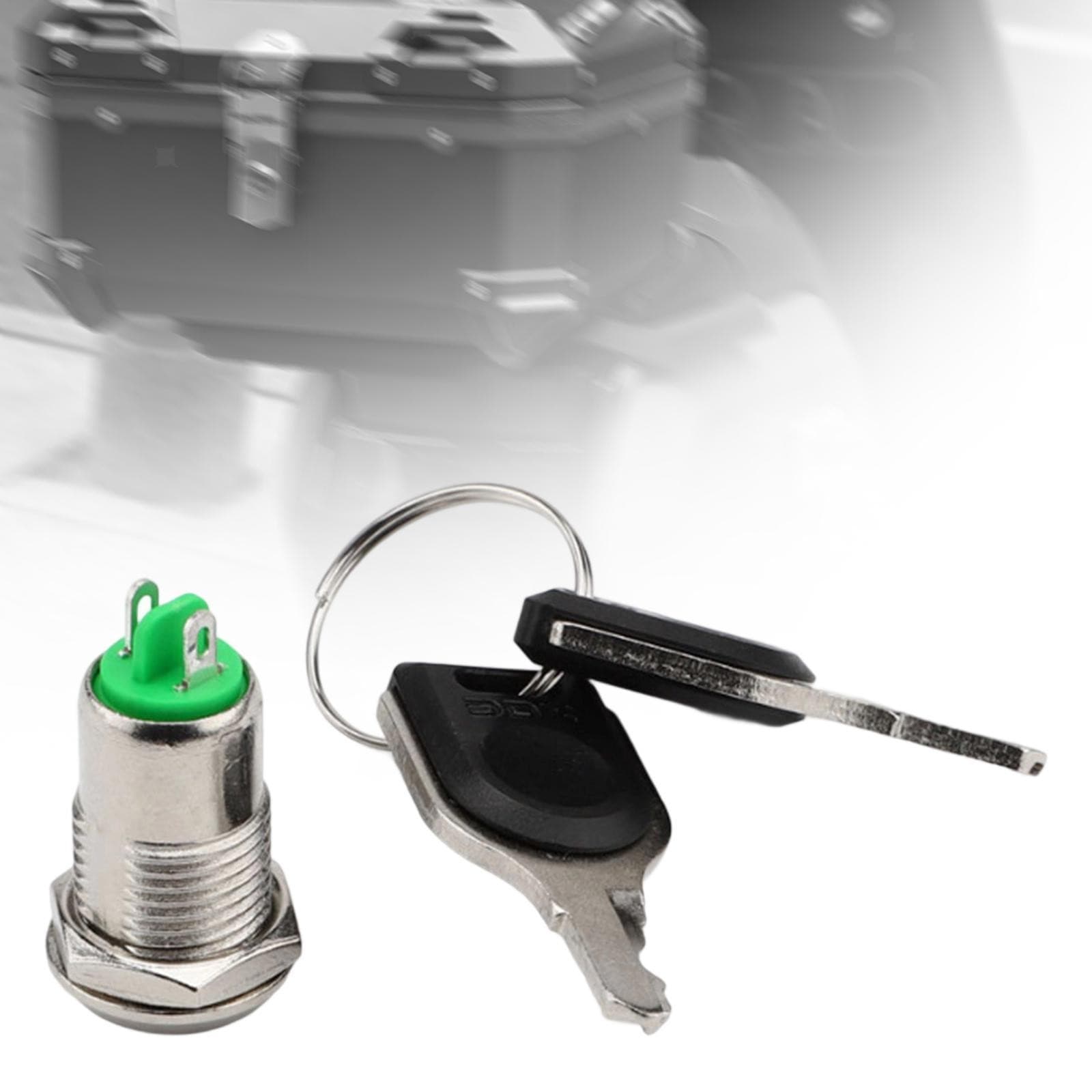 Mini Electronic Lock 12mm Metal 2 Keys for Auto Security Engine DIY Projects 2