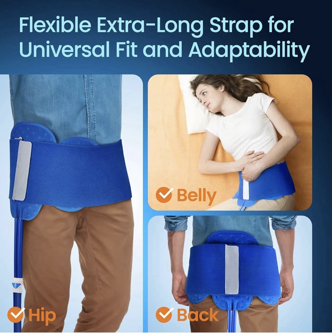 Cold Therapy System with Universal Pad for Hip, Back or Knee — Post-Surgery Care 4