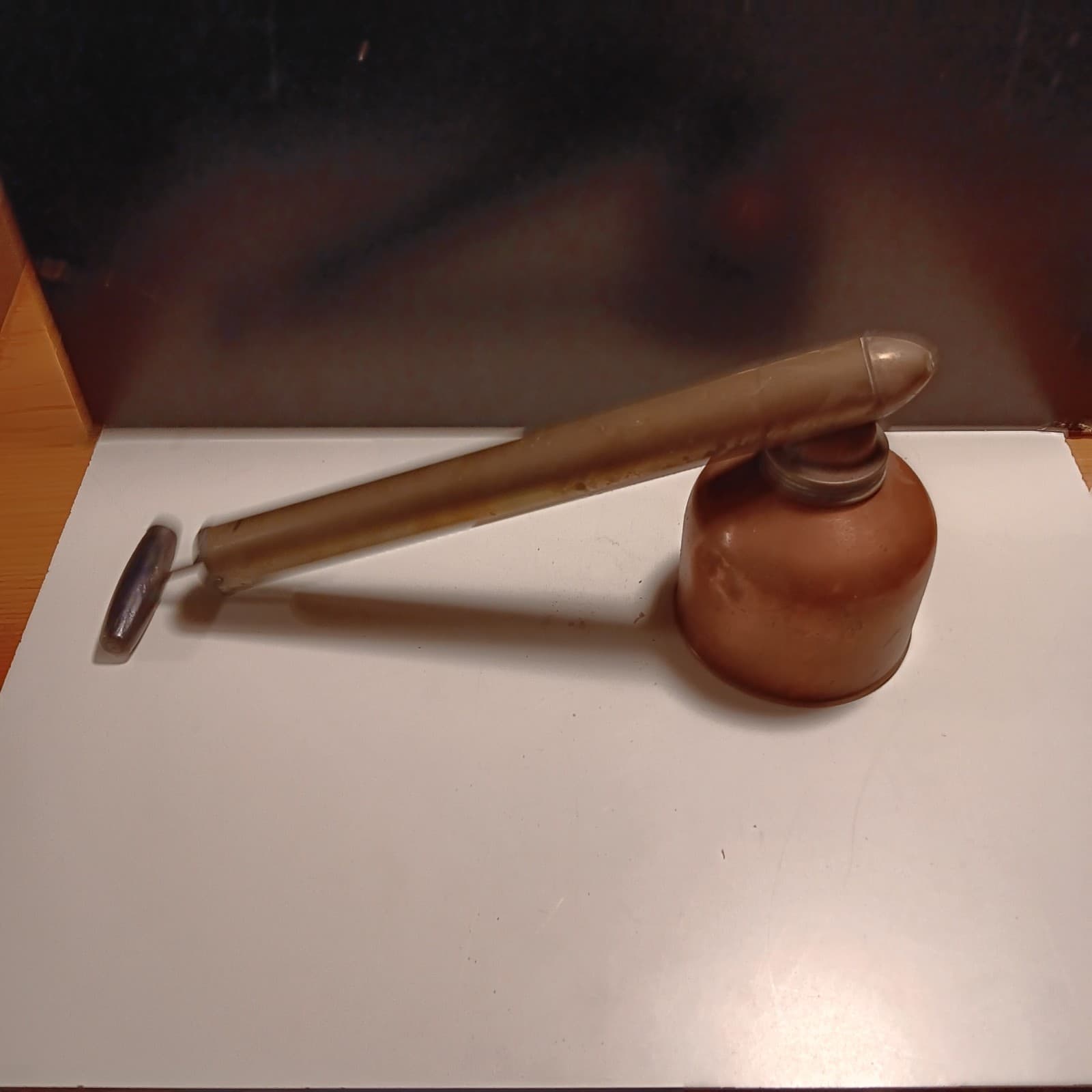 Antique Vintage D B Smith & Company Blizzard Copper and Brass Continuous Sprayer 2