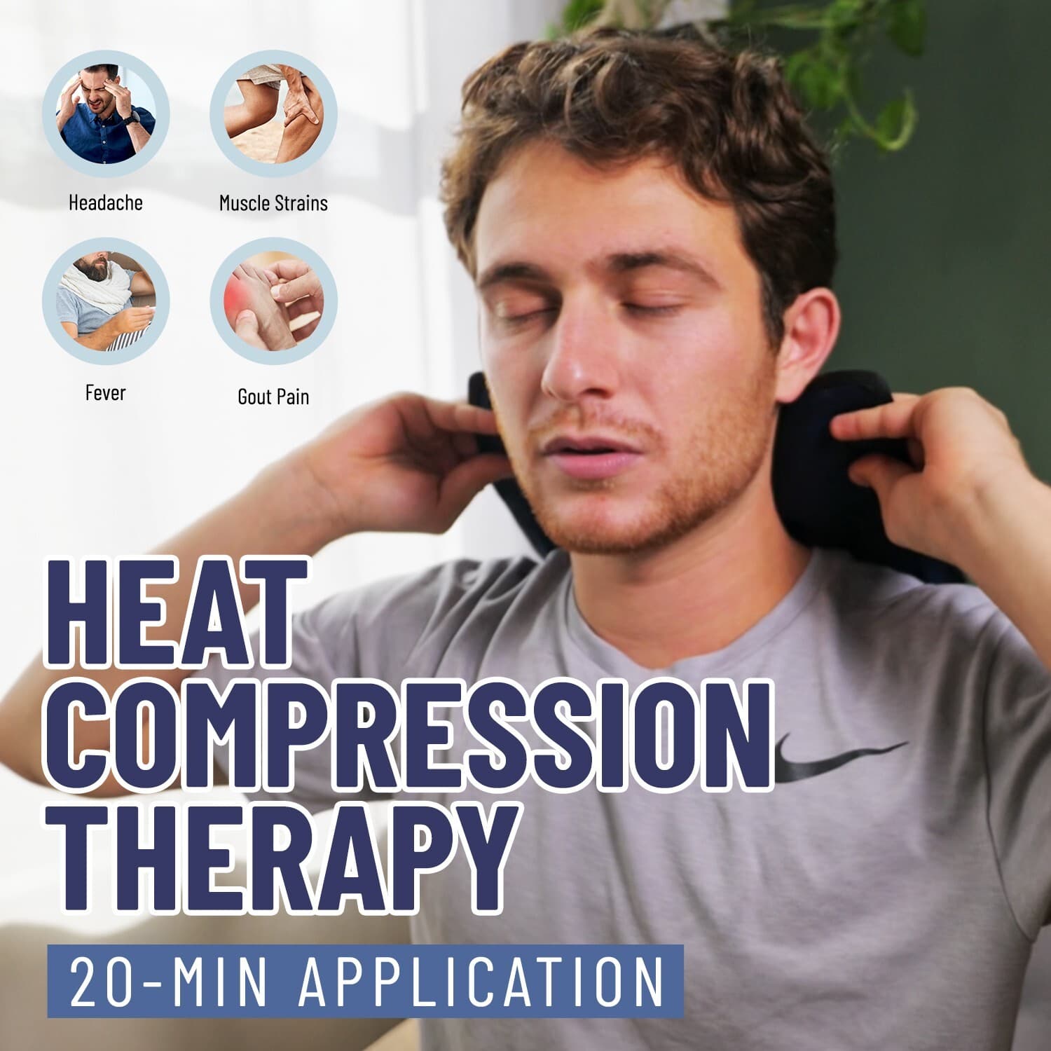 Gel Ice Pack for Back Pain Reusable Cold Pads Flex Technology 21" x13" Back Pain 6