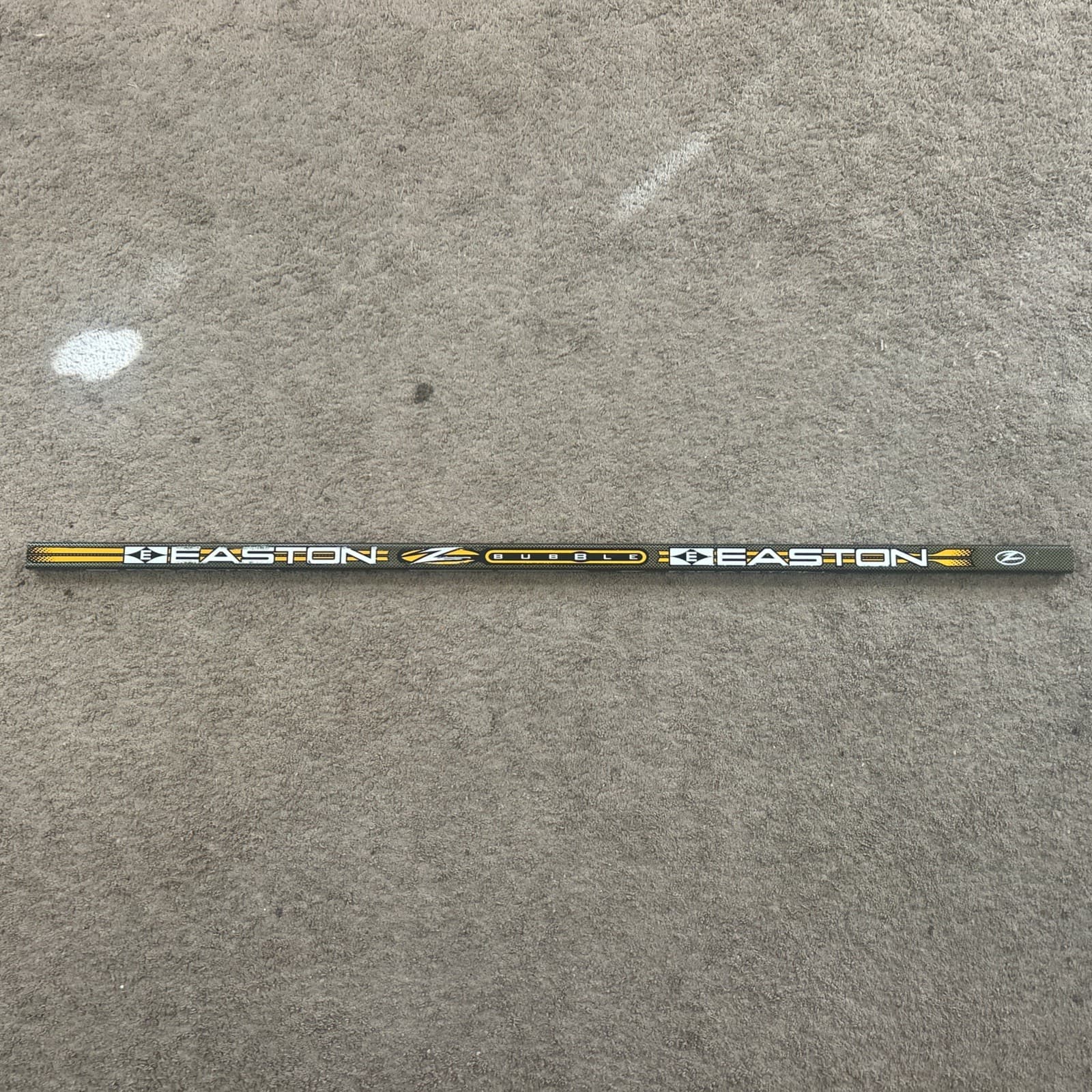 RARE GREEN EASTON Z-BUBBLE HOCKEY STICK SHAFT 85 FLEX 44" WITH 3 1/2” WOOD PLUG
