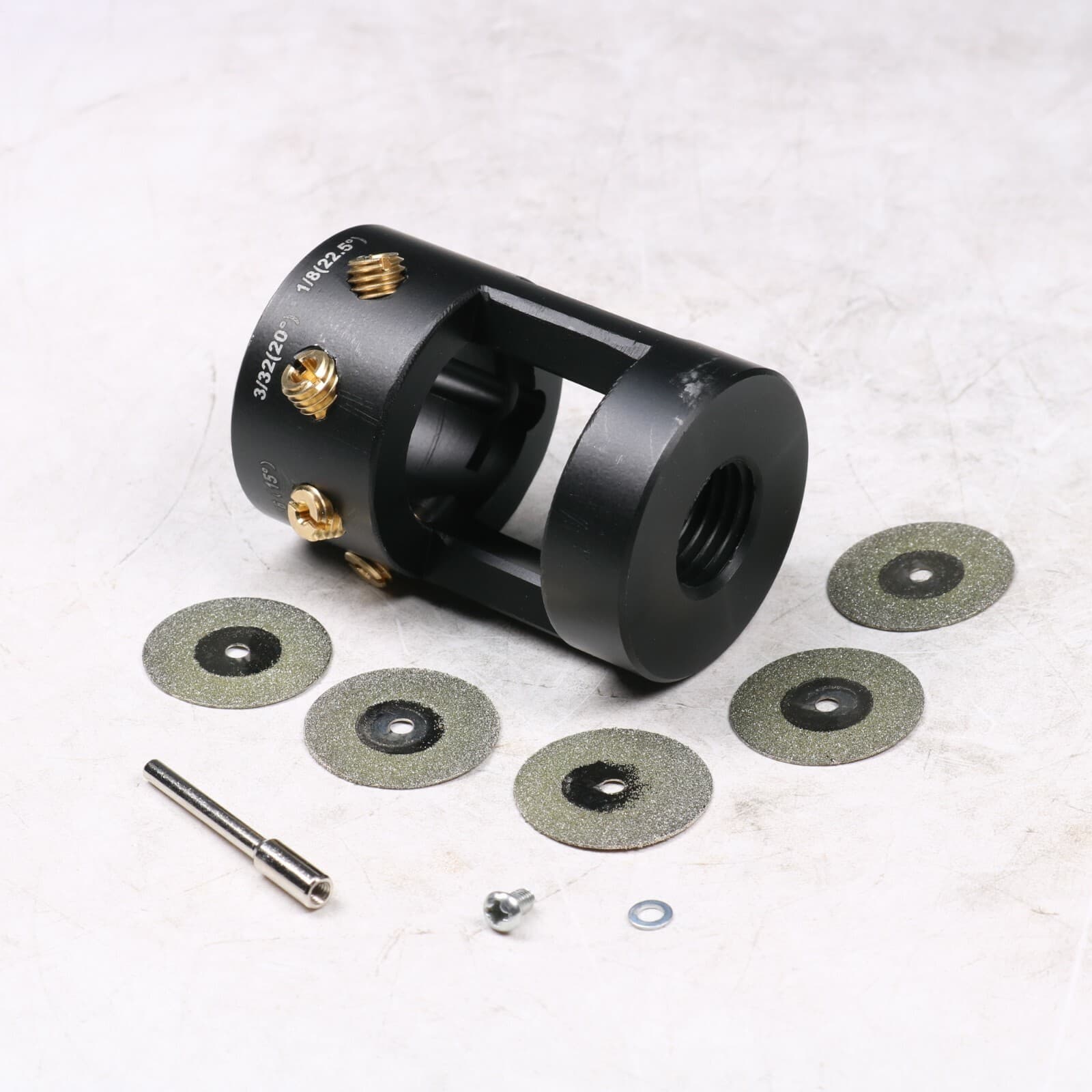 Multi-Angle Offsets Head Tool For TIG Welding Tungsten Grinder & Sharpener 3