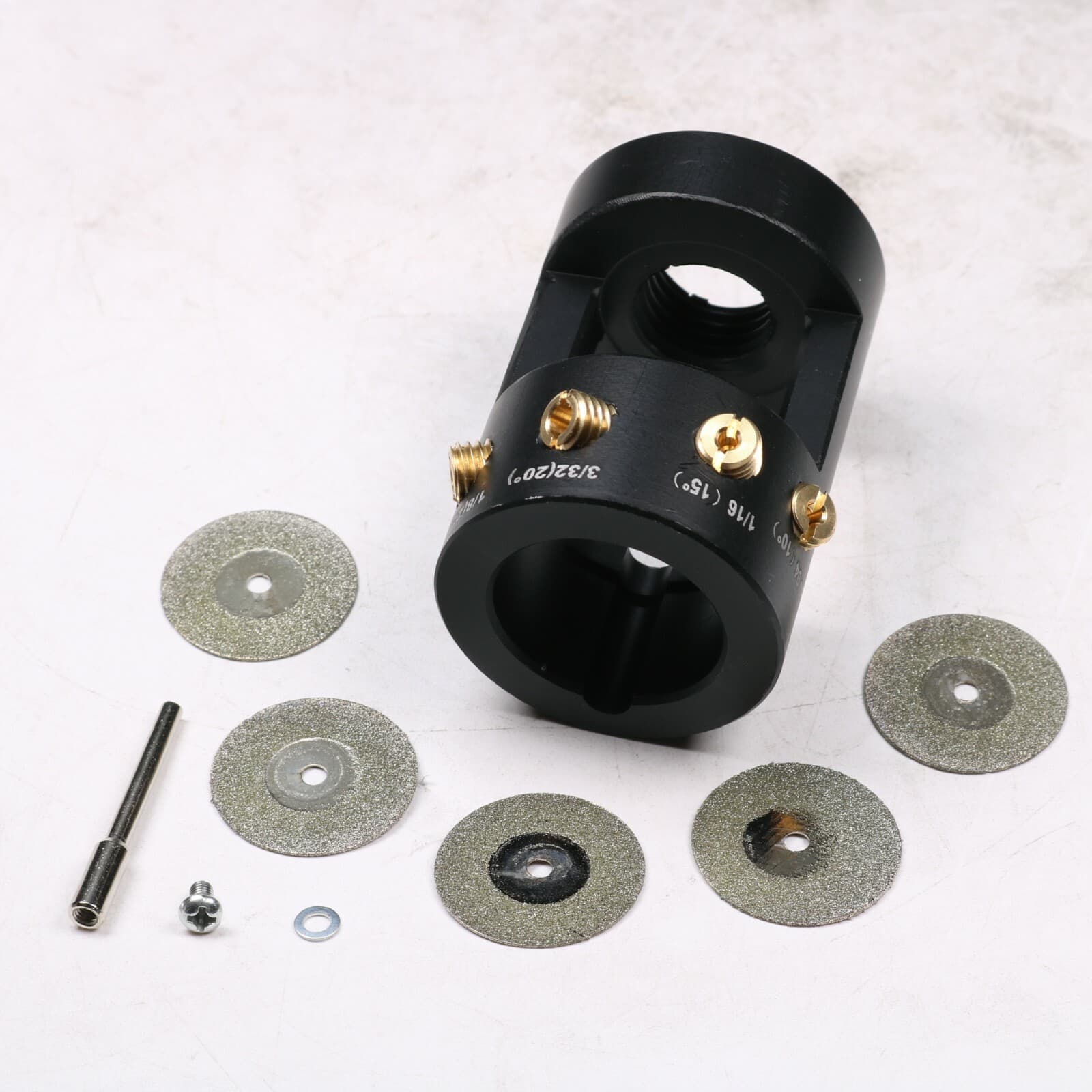 Multi-Angle Offsets Head Tool For TIG Welding Tungsten Grinder & Sharpener 2