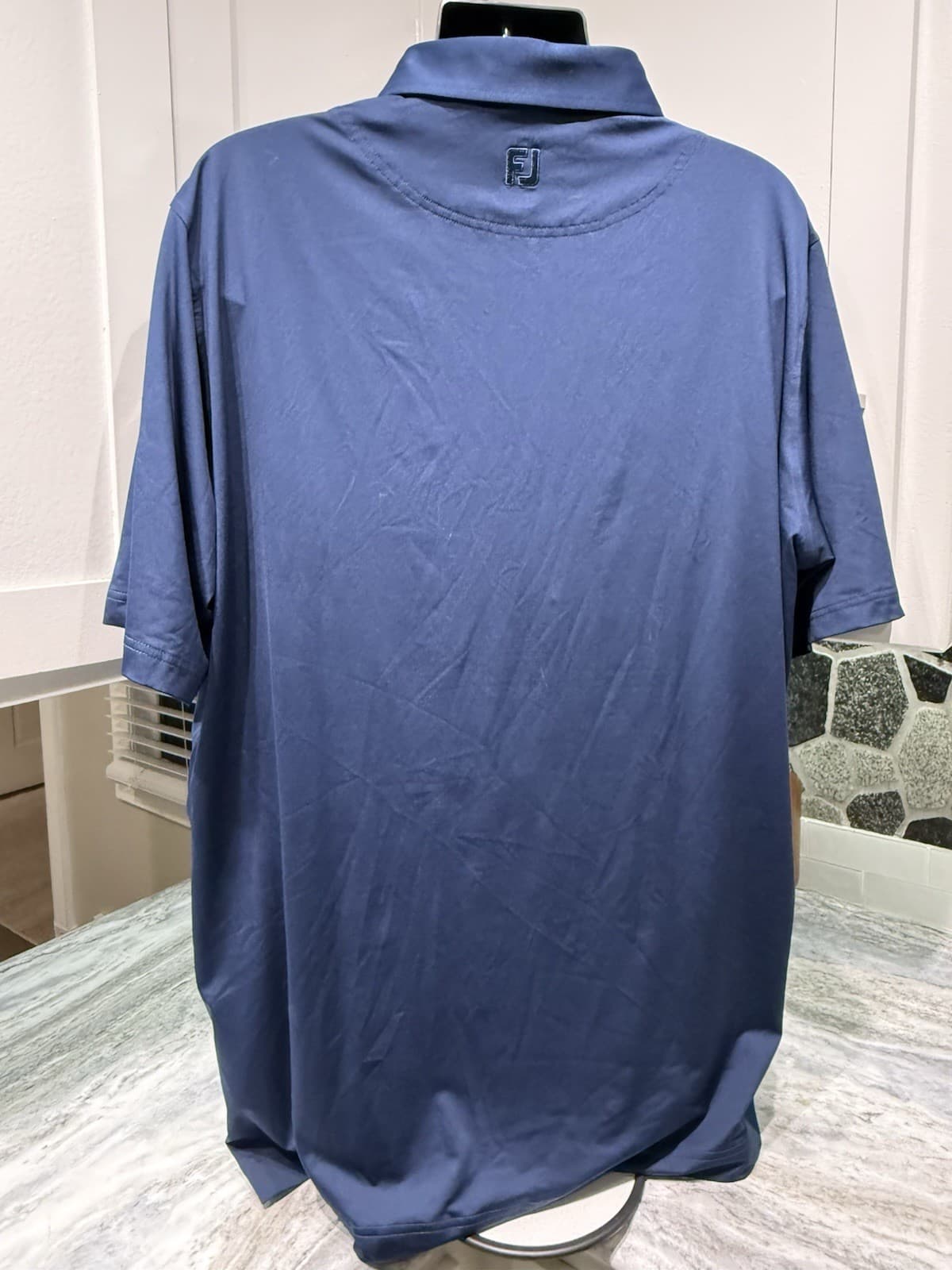 FootJoy Blue Label Golf Polo Shirt Moisture Wicking Athletic Men’s Size 2XL NWT 4