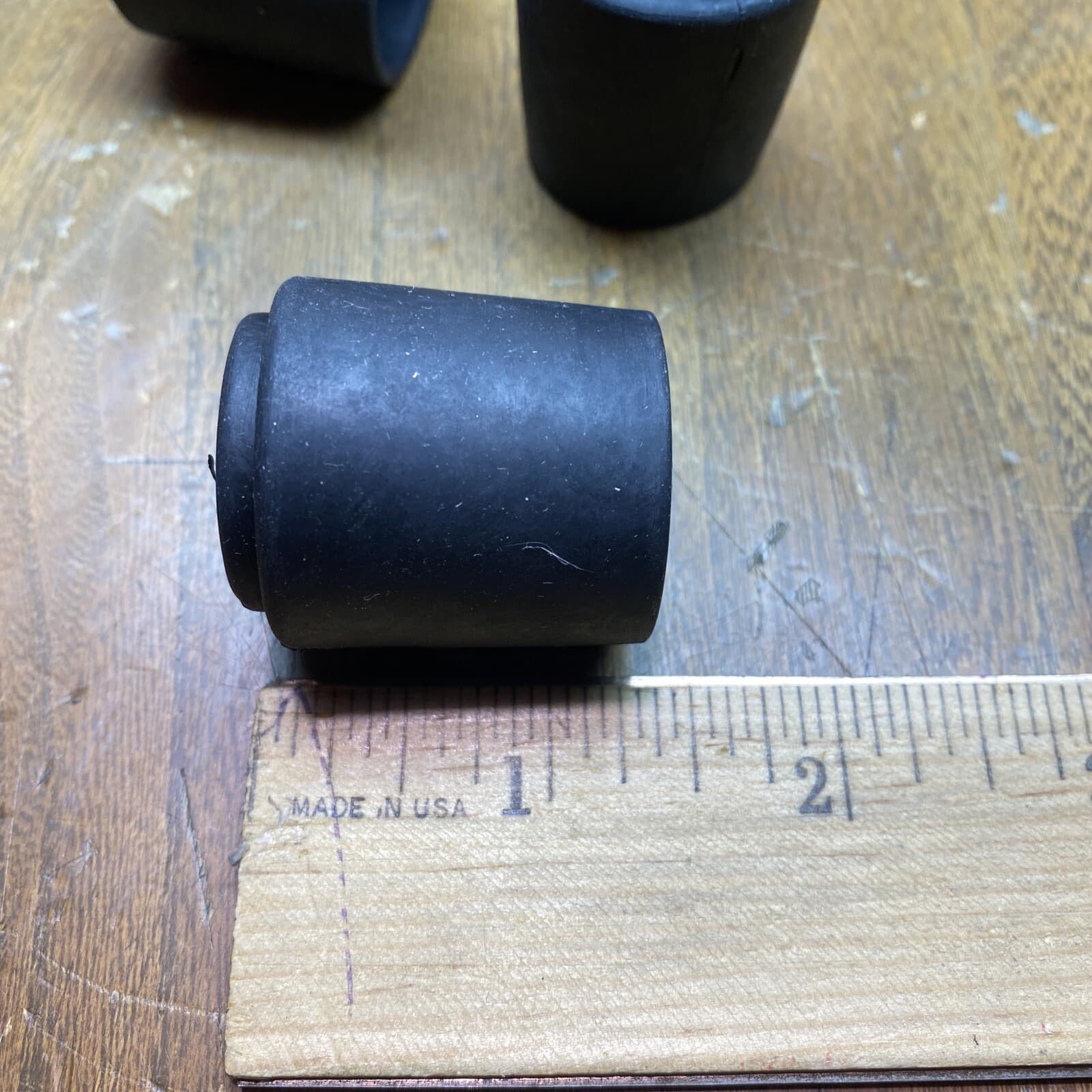 Crutch Cane Walker Chair Rubber Tip Foot 1” non marking (Lot of 4) FREE SHIP 5