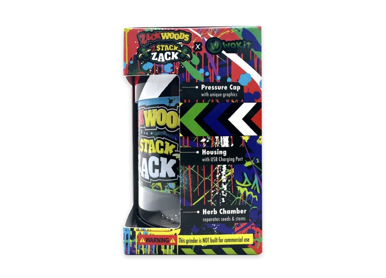 Wakit Grinder Electric Grinder - Zackwoods Design 3