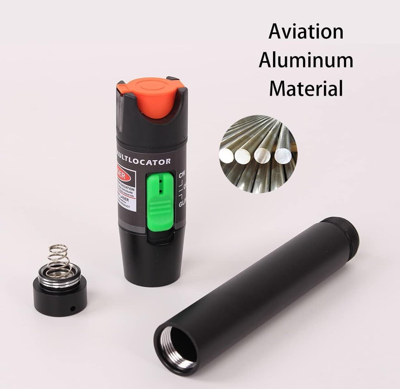 30mW Pen type Optical Fiber Visual Fault Locator Fiber Optic Cable Tester Pen US 3