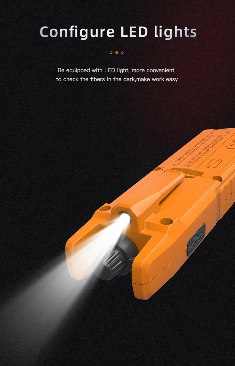 30mw KomShine KFL-11M Visual Fault Locator VFL Fiber Checker With LED Up to 30KM 4