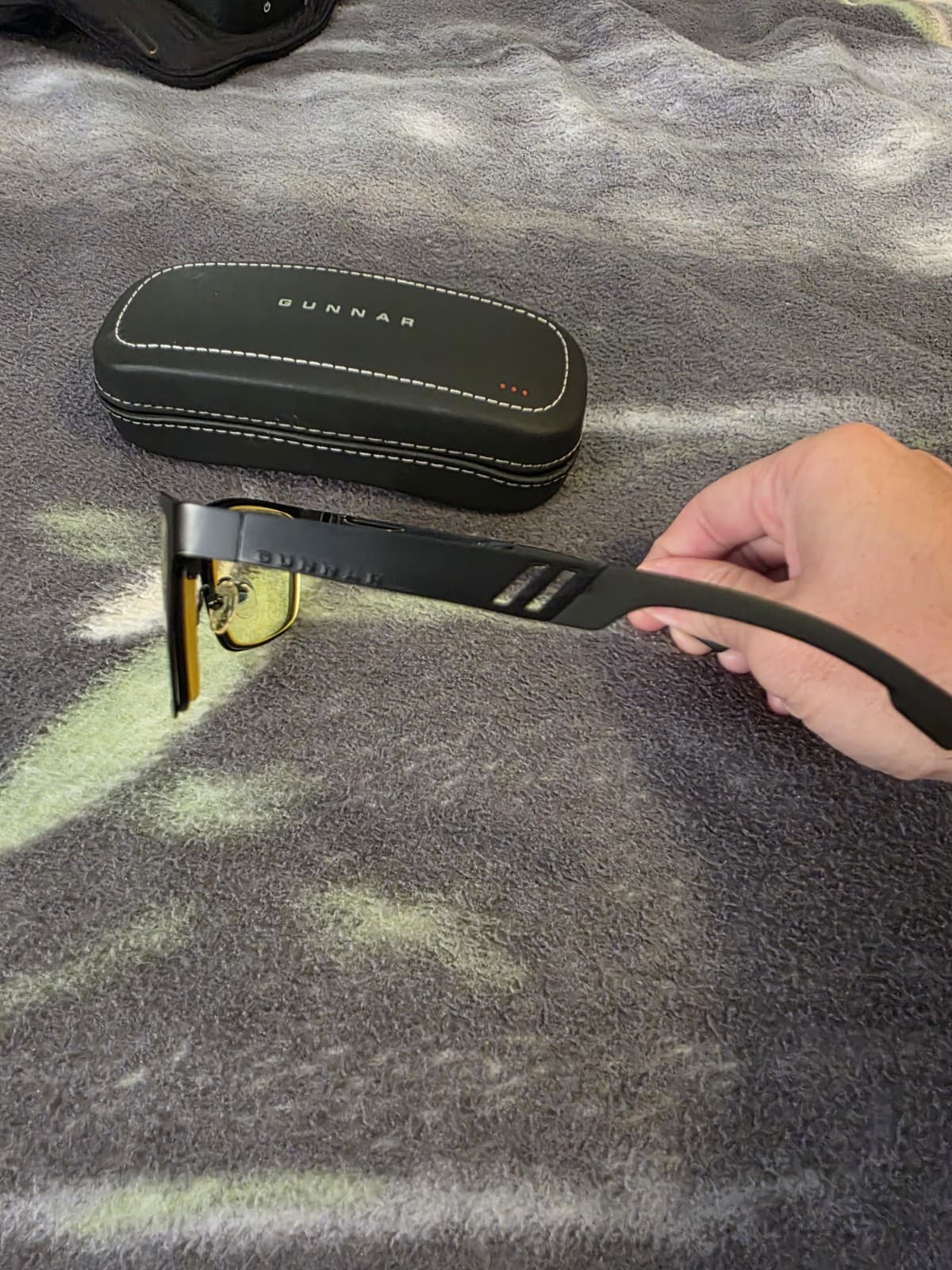 GUNNAR Optiks Int-00101 Intercept Full Rim Advanced Video Gaming Glasses W 5