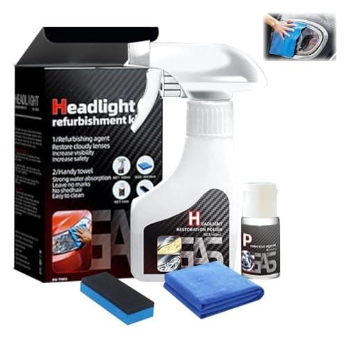 Automotive Headlamp Restoration Fluid Oxidized,Automotive Headlamp Restoration  2