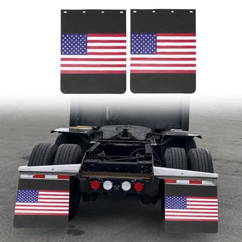 2024 New Upgrade Mud Flap for Semi Truck/Trailer with Design, American Flag 2