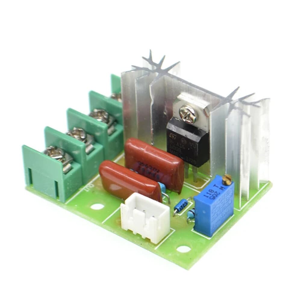 2x AC110-220V LED Dimmer Motor Speed Controller 2000W SCR Voltage Regulator 25A 3