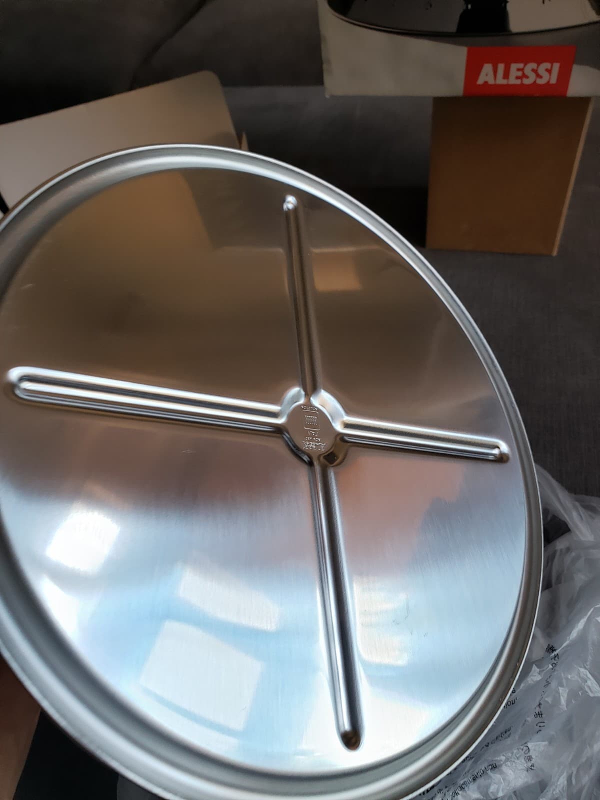 Alessi Michael Graves Kettle w/ Bird Whistle, Blue Handle Model 9093 AUTHENTIC 6