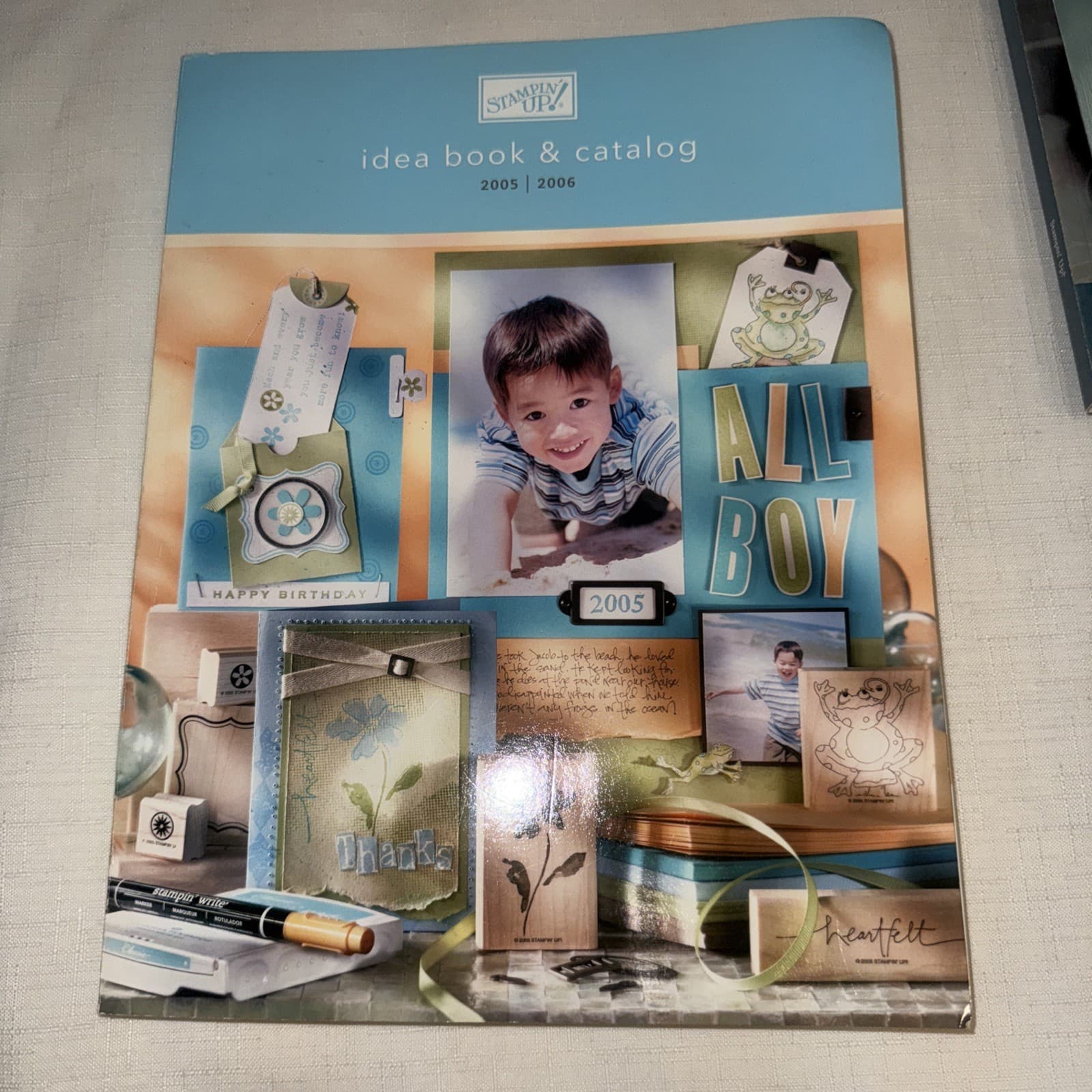 LOT of 3 Stampin’ Up idea book & catalog 2006 - 2008 vintage 2