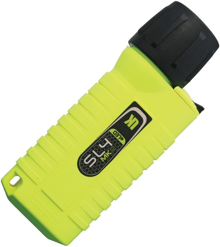 Underwater Kinetics SL4 eLED MK2 Dive Light Yellow Body Batteries High-Intensity