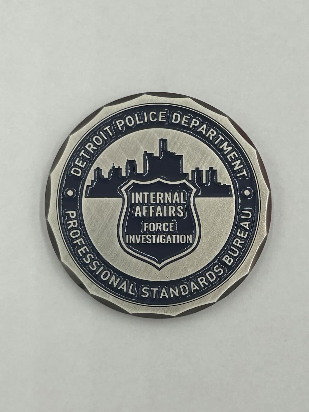 Detroit Police Professional Standards Bureau Internal Affairs Challenge Coin