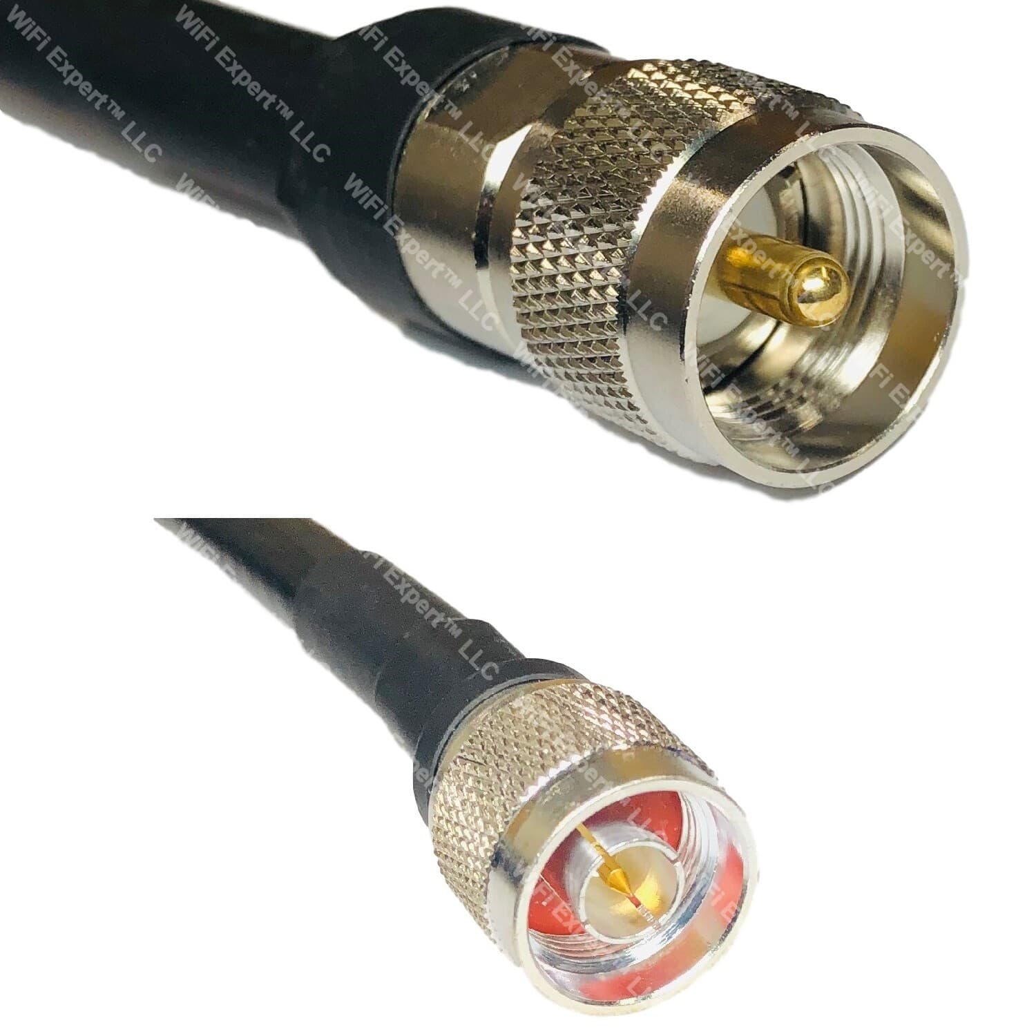 LMR400 PL259 UHF Male to N MALE Coaxial RF Cable USA-Ship Lot