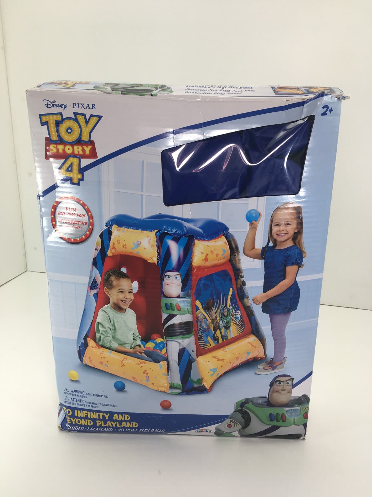 Toy Story 4 Inflatable Playland Ball Pit w/ 20 Balls  Jakks Pacific 2