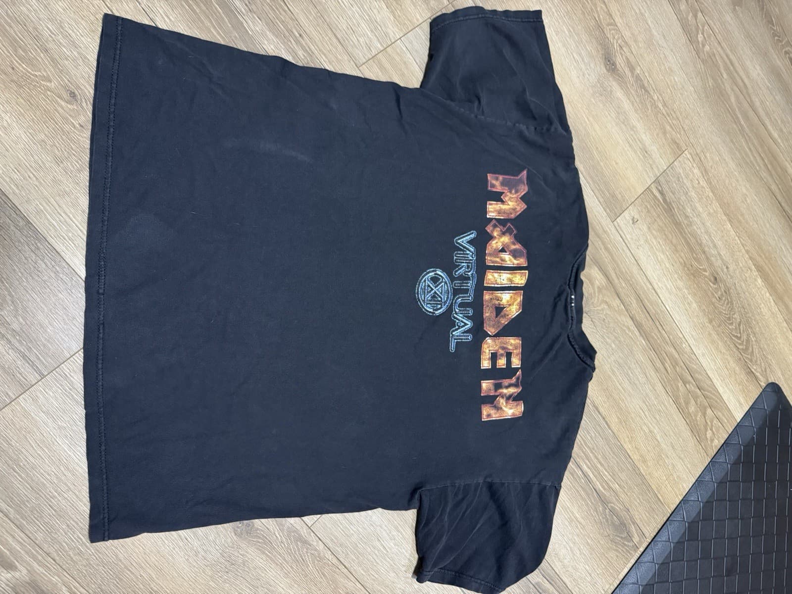 Vintage 1998 Iron Maiden Virtual Band T-Shirt Winterland Medium FIT RARE 2